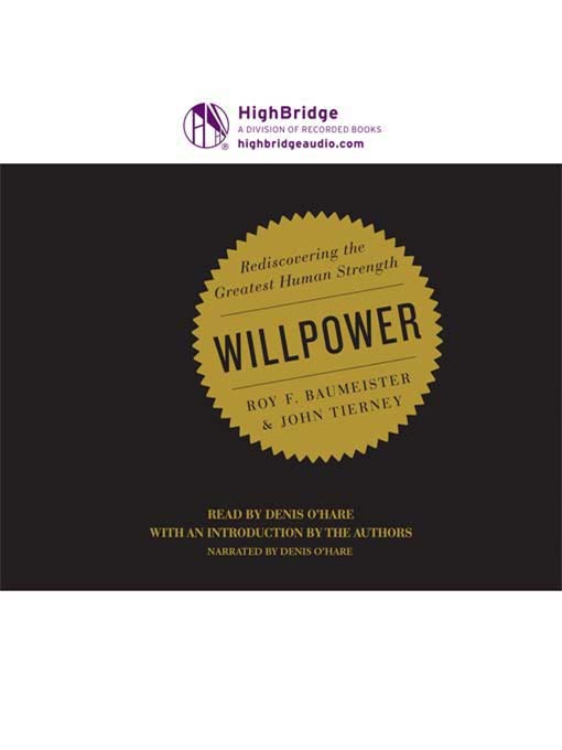 Title details for Willpower by Roy Baumeister - Wait list